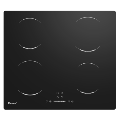 4 queimador cozinha elétrica 220V-240V 24 polegadas cozinha de indução 6400W
