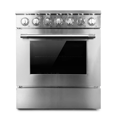 Forno elétrico com forno de 30 polegadas autonomia elétrica gama 124L / 4.4 Cu.Ft 12kW